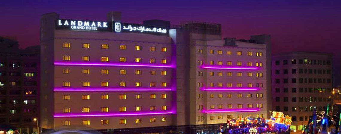 Landmark Riqqa Hotel Dubai Eksteriør bilde